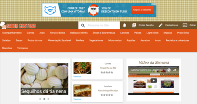 Criacao do site Sabor Gotoso